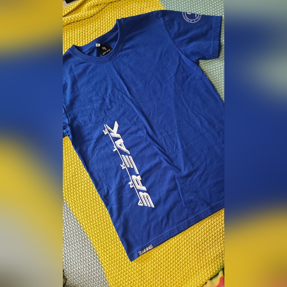Blue Ankle Break Tee